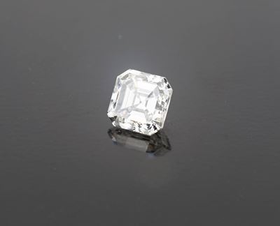 Raro Diamante Taglio Asscher Ct. 5,02