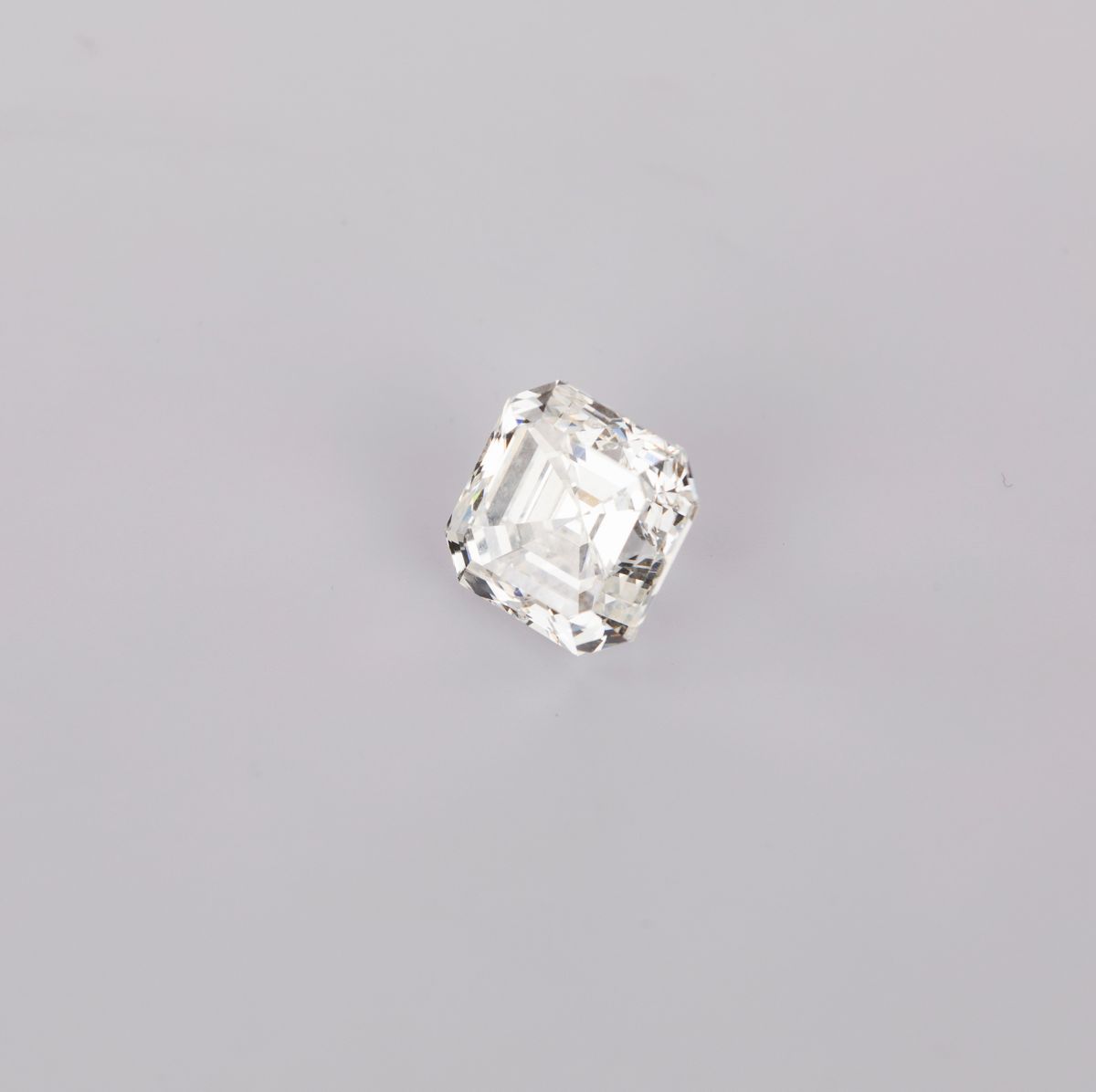 Raro Diamante Taglio Asscher Ct. 5,02