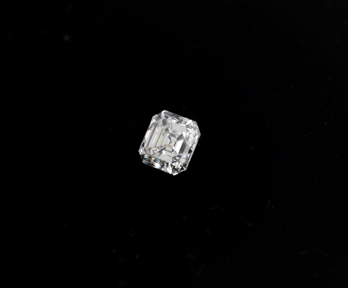 Raro Diamante Taglio Asscher Ct. 5,02