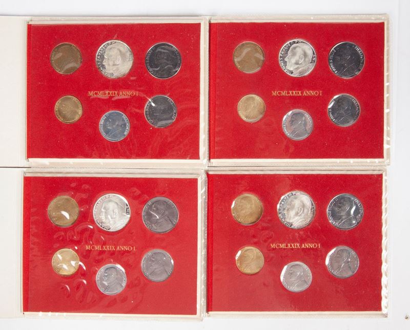 Lotto 4 Serie 1979 Anno i Giovanni Paolo II Città del Vaticano