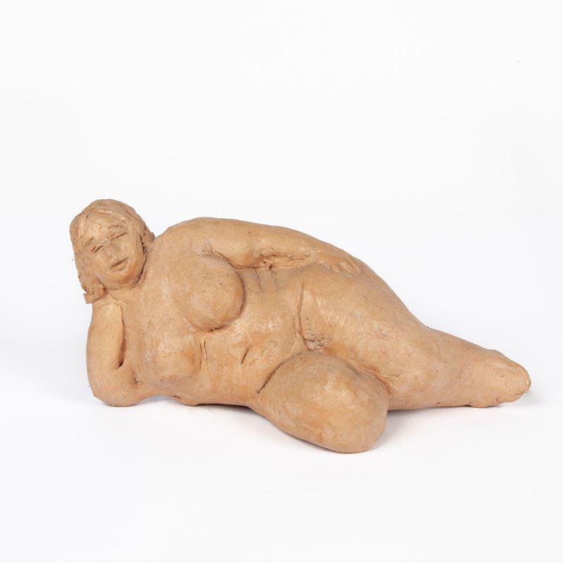 Attilio Selva (ambito) - Donna Sdraiata