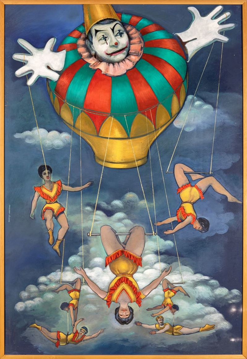 Giuliano Geleng - La Mongolfiera Felliniana