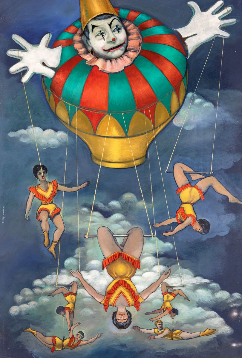 Giuliano Geleng - La Mongolfiera Felliniana