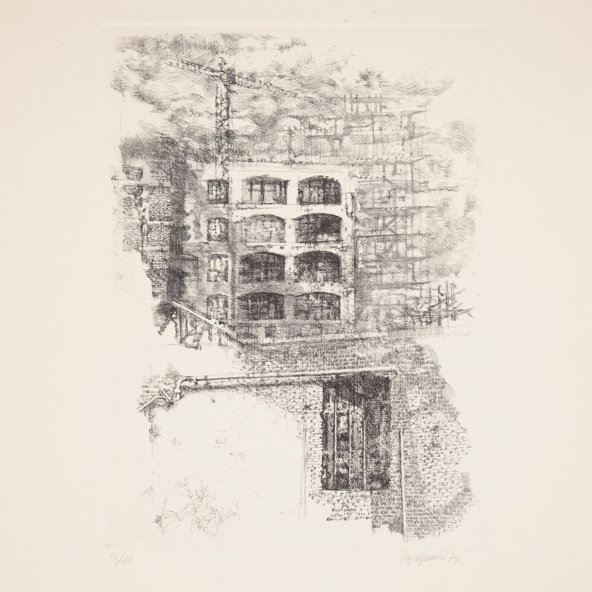 Renzo Vespignani - Dialogo in un Cantiere