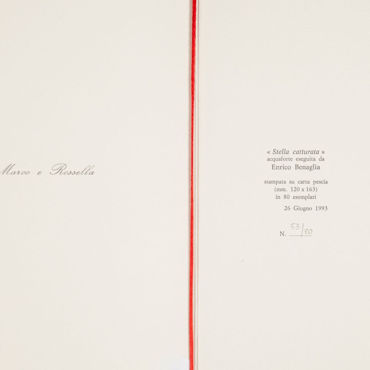Enrico Benaglia - Lotto di 4 Grafiche
