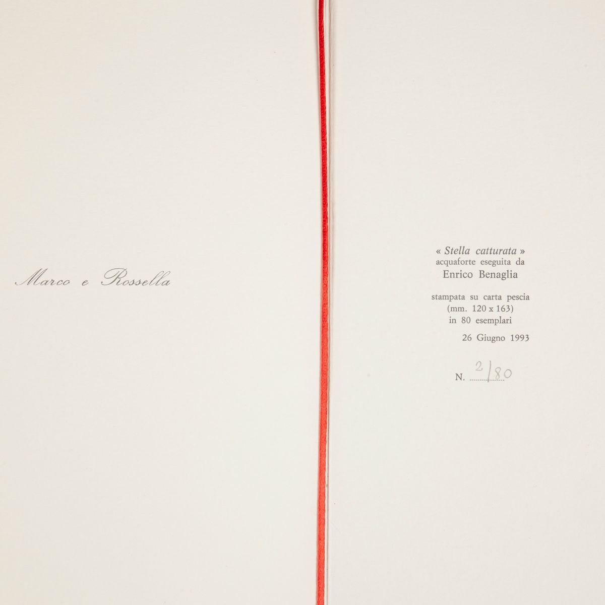 Enrico Benaglia - Lotto di 4 Grafiche