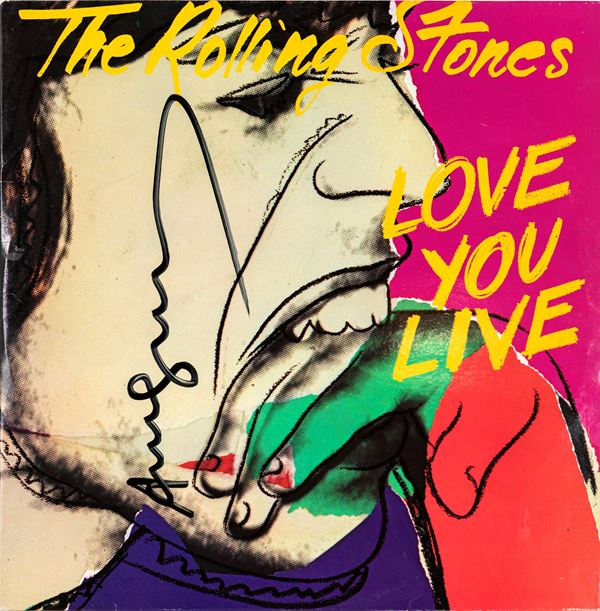 Cover dell'Album The Rolling Stones Love you Live