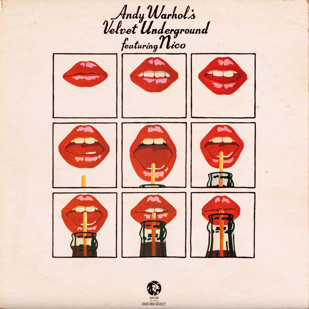 Andy Warhol - Cover Dell'album Velvet Underground & Nico - Coca Cola