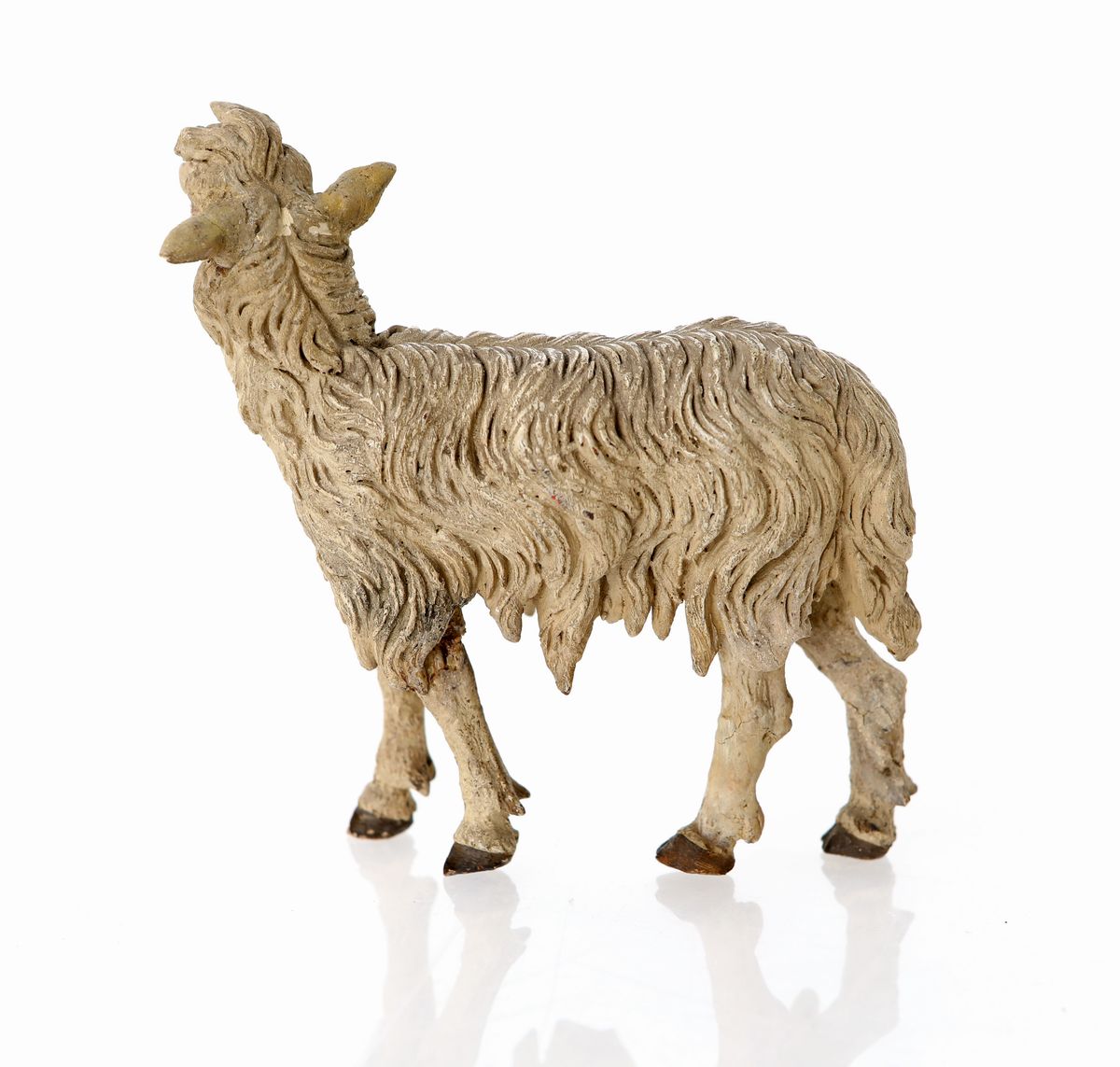 Pecora Belante in Terracotta Policroma