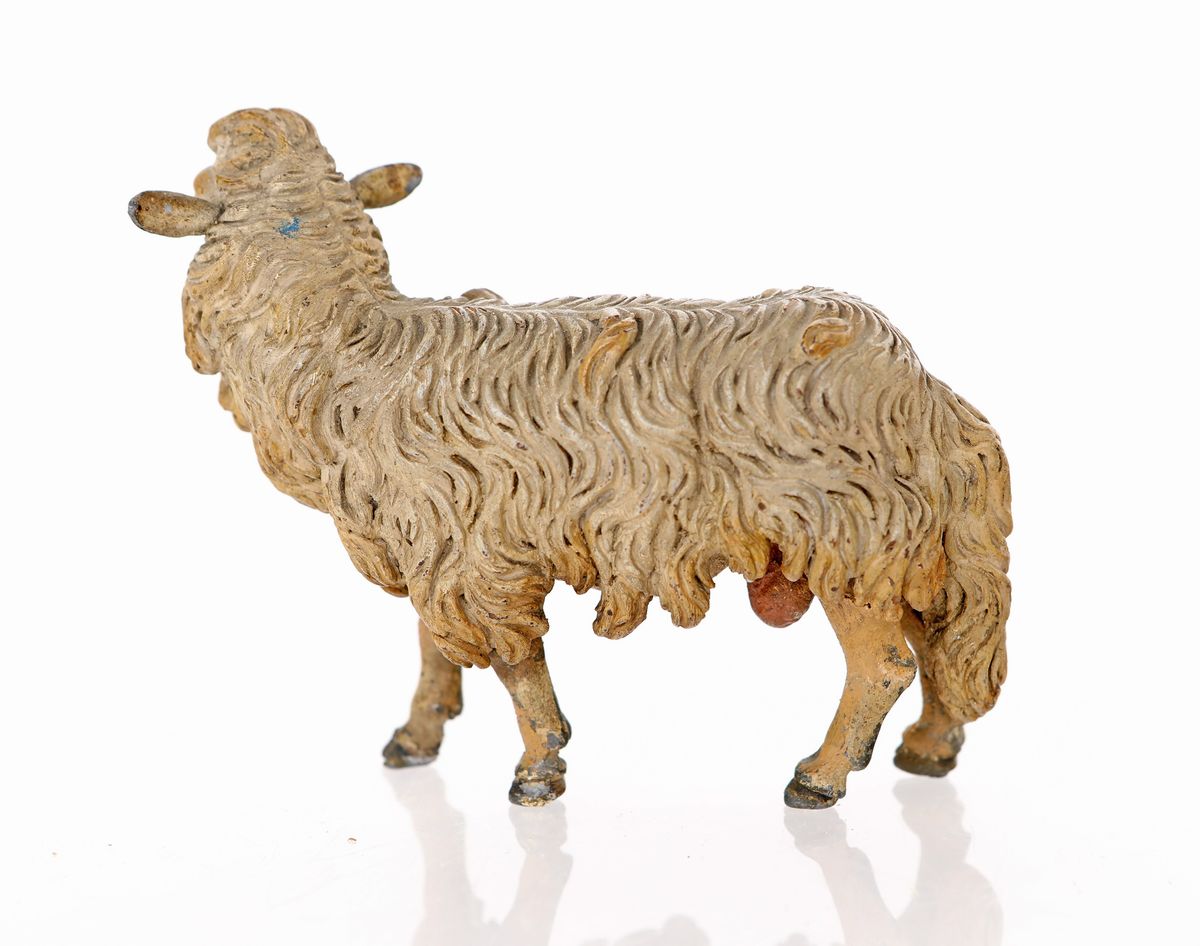 Montone in Terracotta Policroma