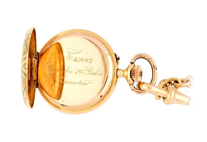 Orologio da Donna con Catena Oro Giallo