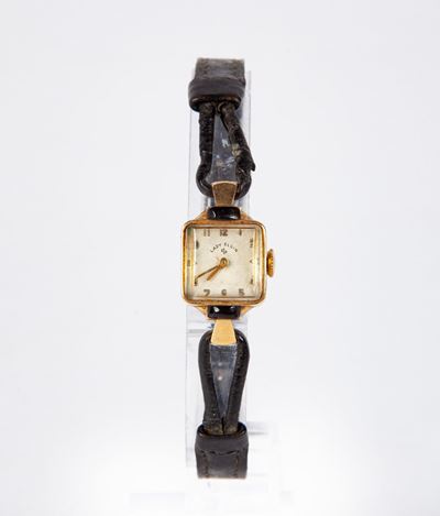 Elgin Lady - Piccolo Orologio da Polso a Carica Manuale da Donna in Oro 14 Kt. Anni '30/'40