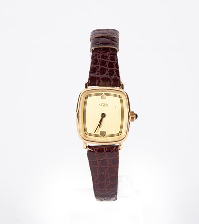 Silver - Orologio da Polso a Carica Manuale da Donna in Metallo