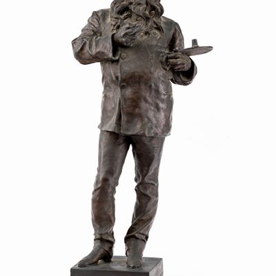 Ritratto del Pittore Ernest Meissonier a Figura Intera