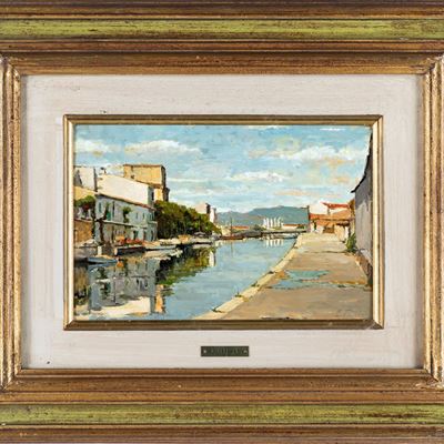 Il Canale Burlamacca a Viareggio