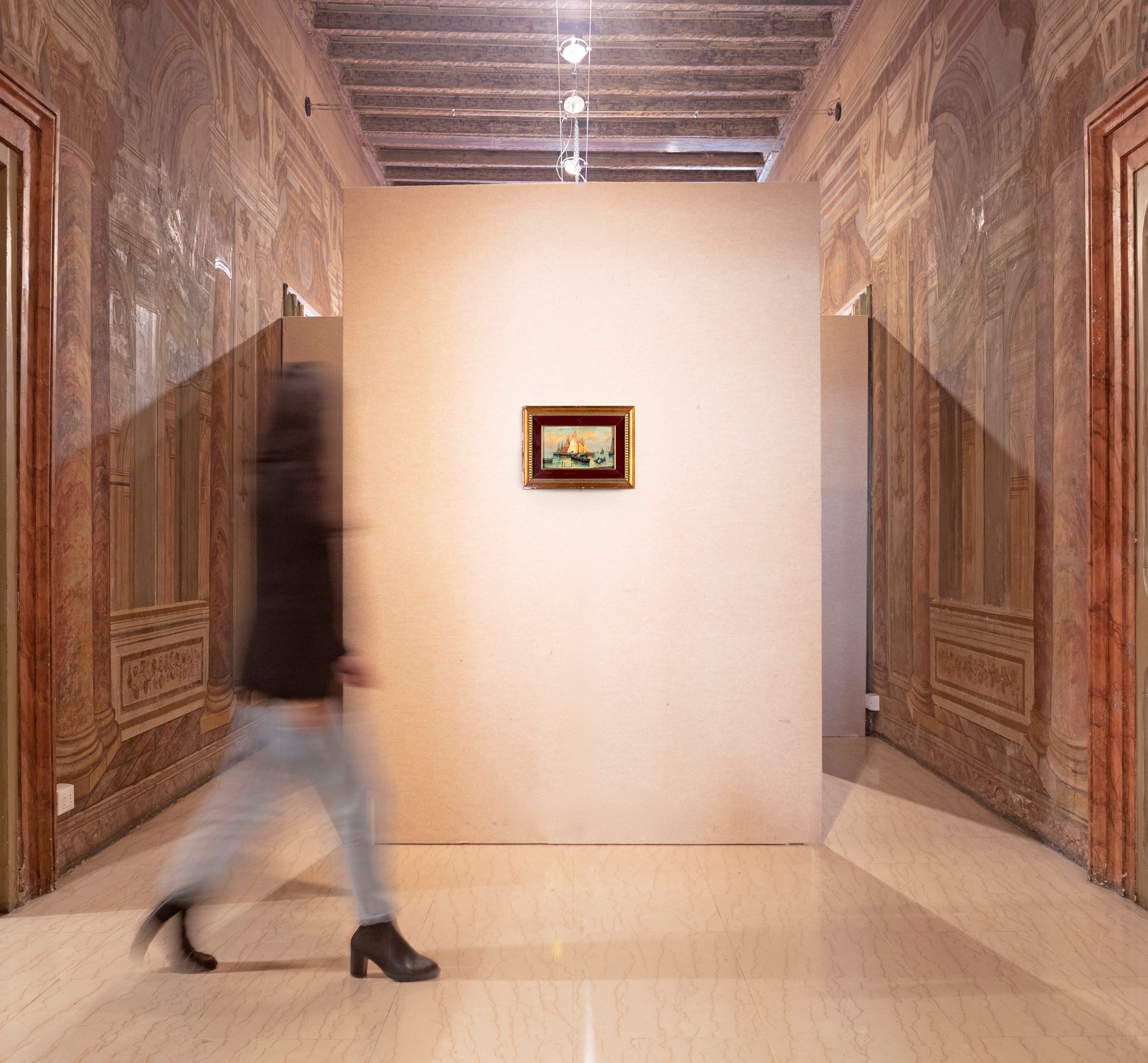 Barche con pescatori