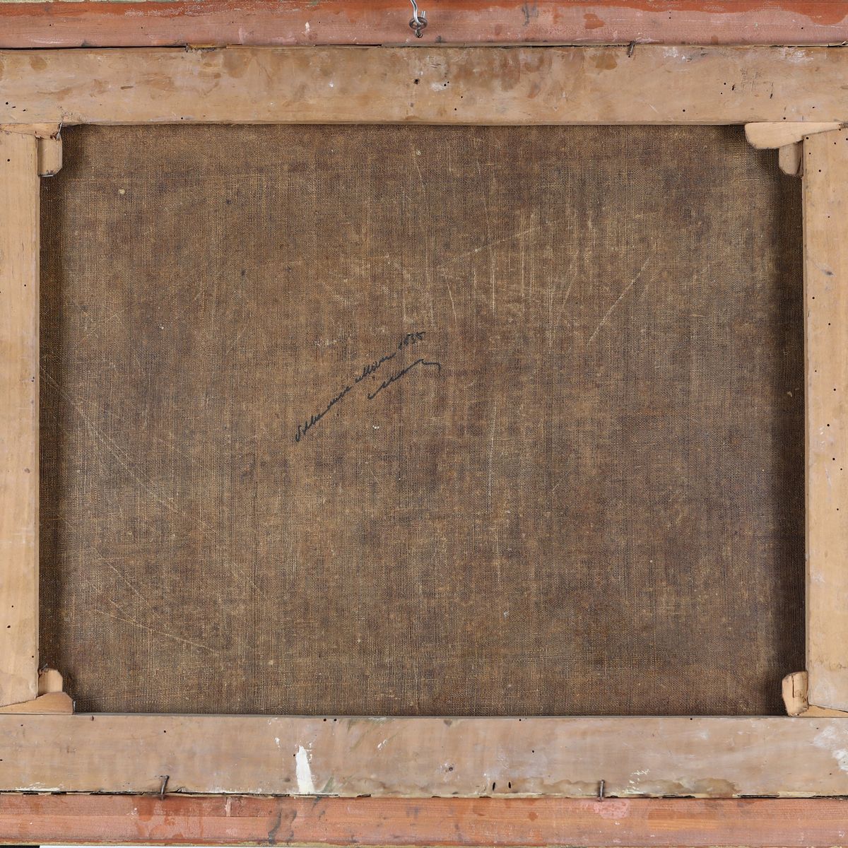 Scuola Napoletana del XVIII Secolo - Scena Bucolica con Figure e Armenti