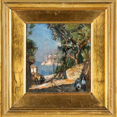 Costiera Amalfitana con Personaggi