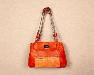 Chloe' Borsa in Pelle con Catene