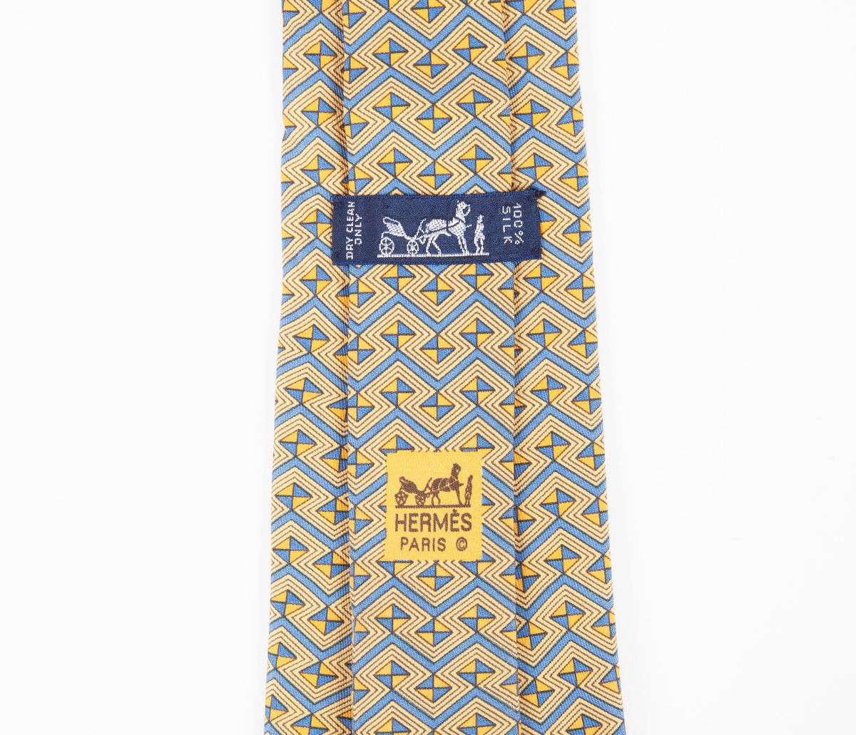 Hermes - Cravatta Fantasia Oro