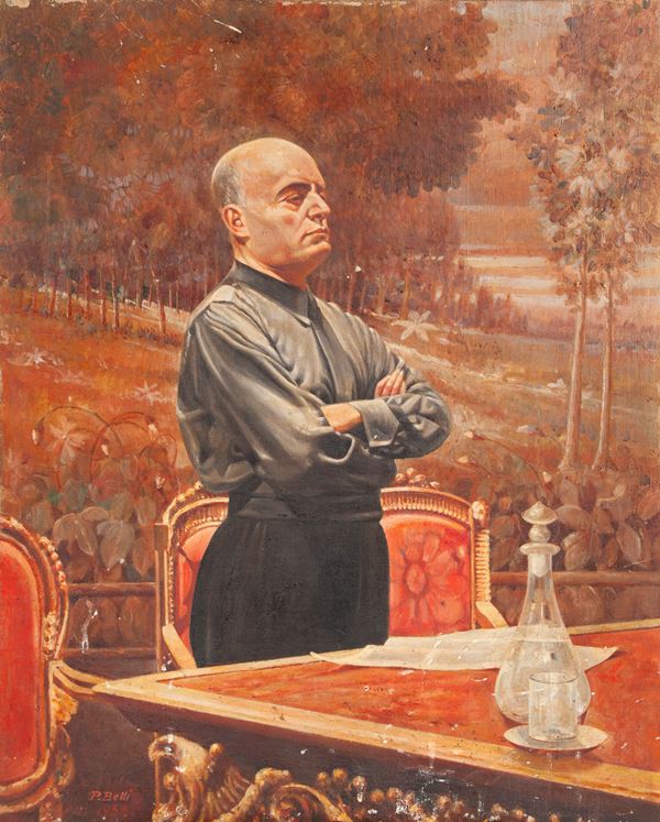 Paolo Belli - Ritratto del Duce nel suo studio