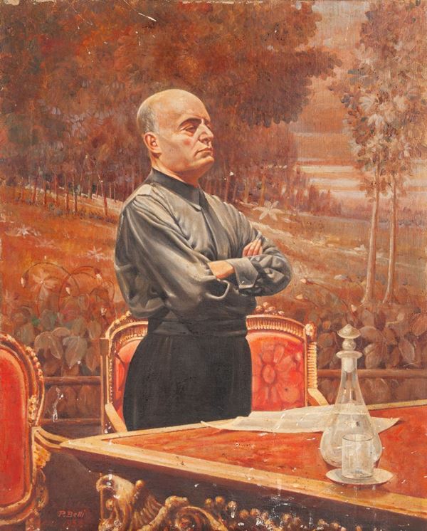 Paolo Belli - Ritratto del Duce nel suo studio