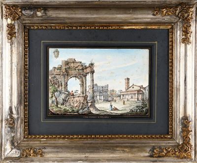 Capriccio con San Giorgio al Velabro