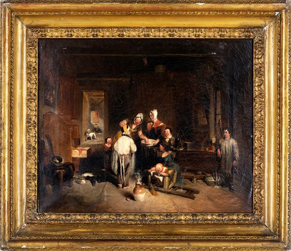 Scuola inglese del XIX secolo - Il cavadenti