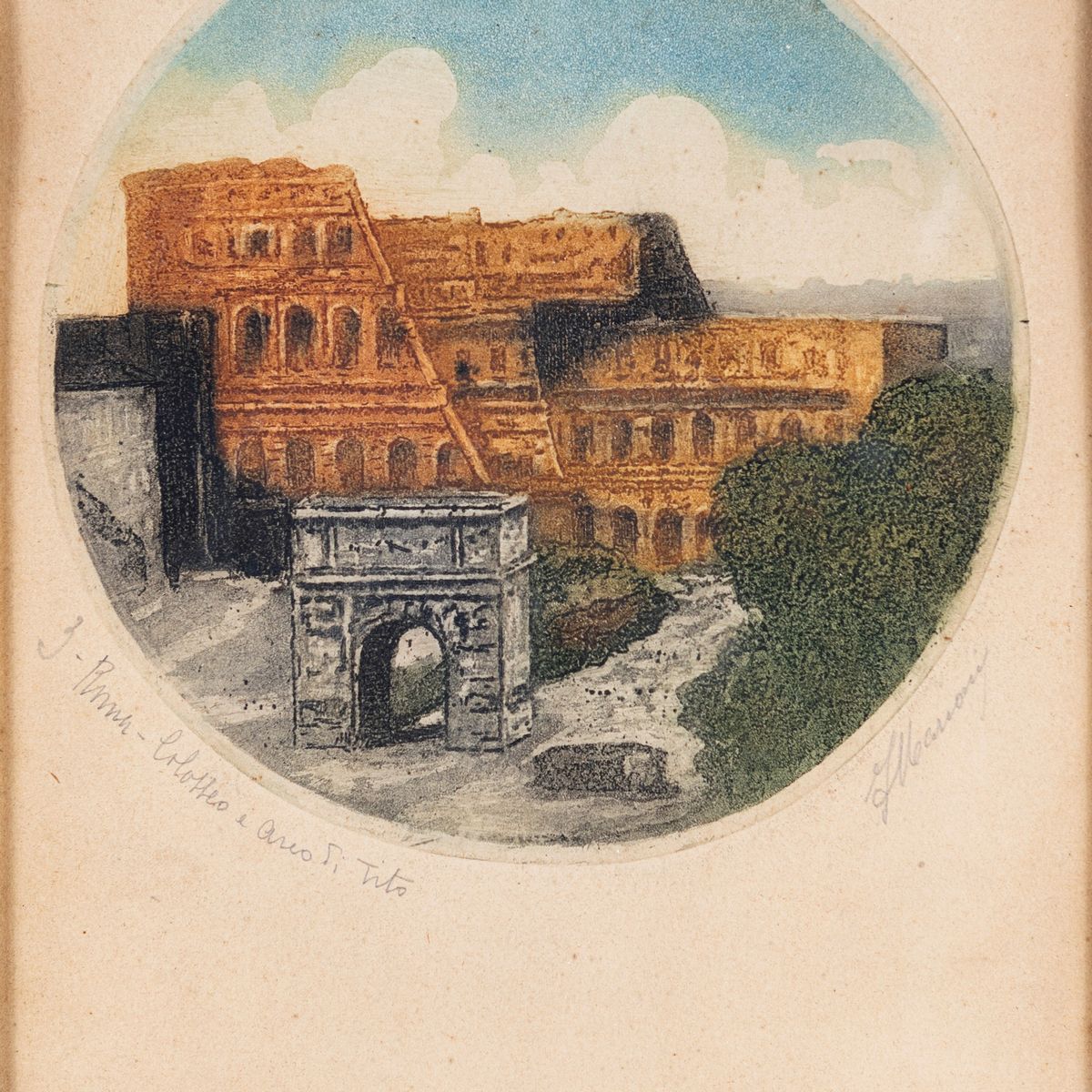 Federico Marioni - A) Colosseo B) Trinità dei Monti