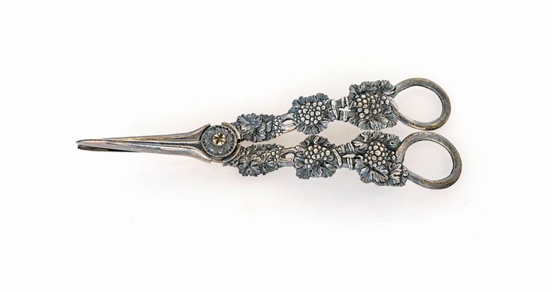 Forbici da Uva in Argento, Londra 1888