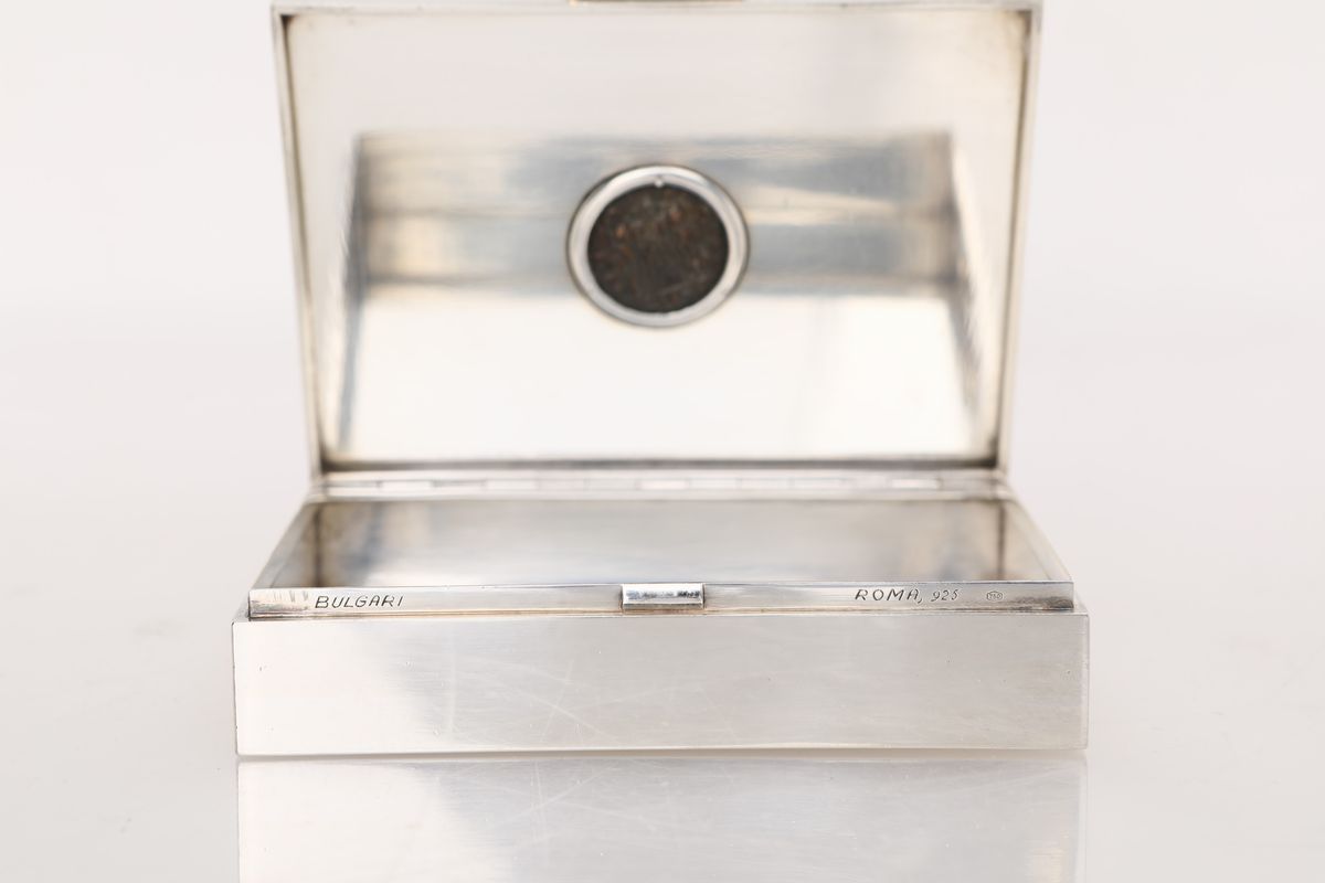 Scatola Portasigarette in Argento 925, Bulgari