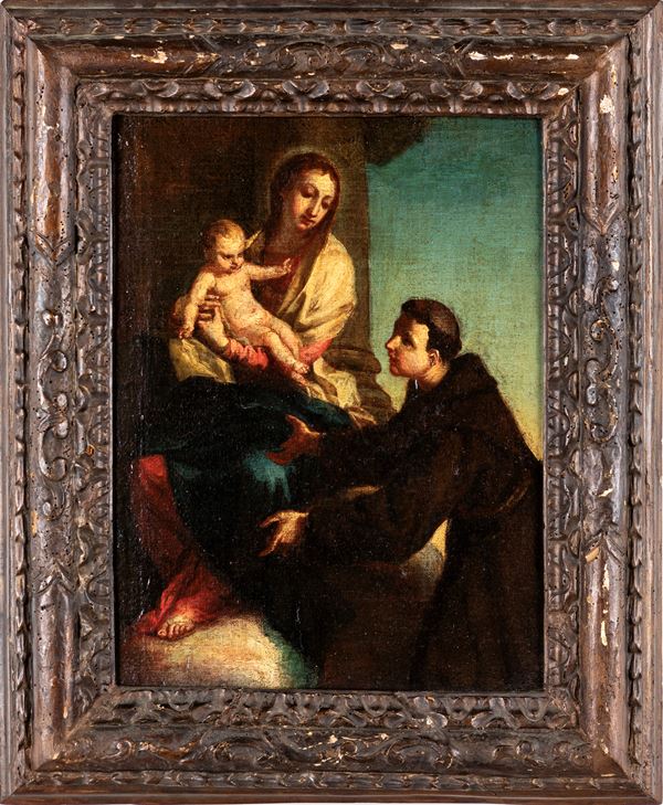 Andrea Sacchi - Madonna col Bambino e Sant'Antonio