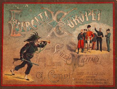 Quinto Cenni - Eserciti Europei. Schizzi Militari Raccolti e Disegnati
