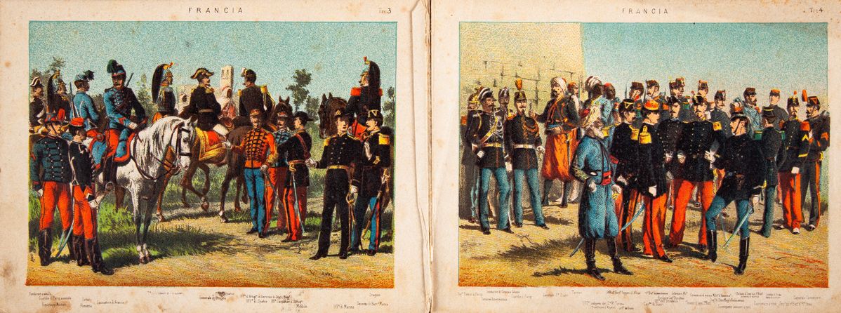 Quinto Cenni - Eserciti Europei. Schizzi Militari Raccolti e Disegnati