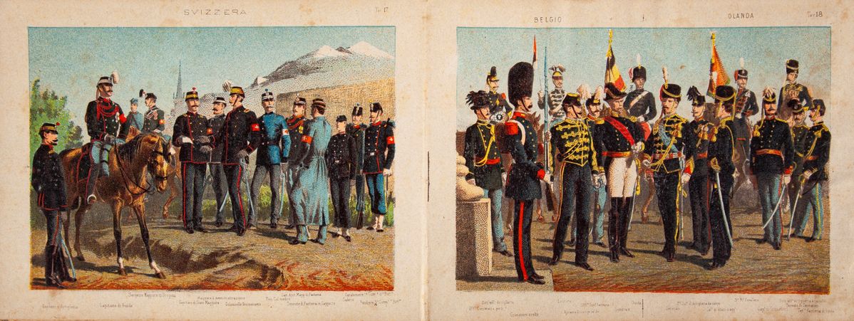 Quinto Cenni - Eserciti Europei. Schizzi Militari Raccolti e Disegnati