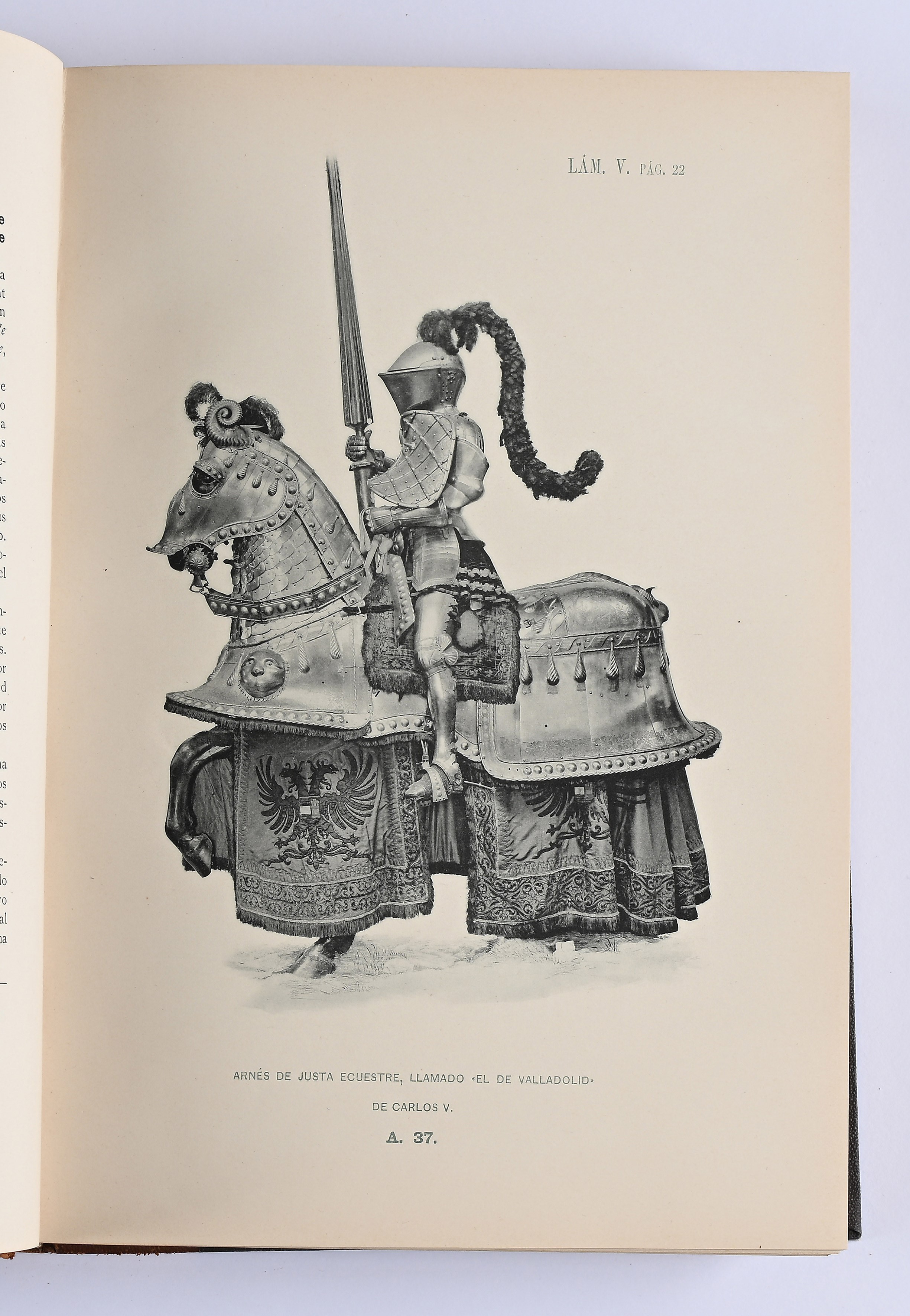 Conde Valencia de Don Juan - Catálogo Histórico-Descriptivo de la Real Armería de Madrid