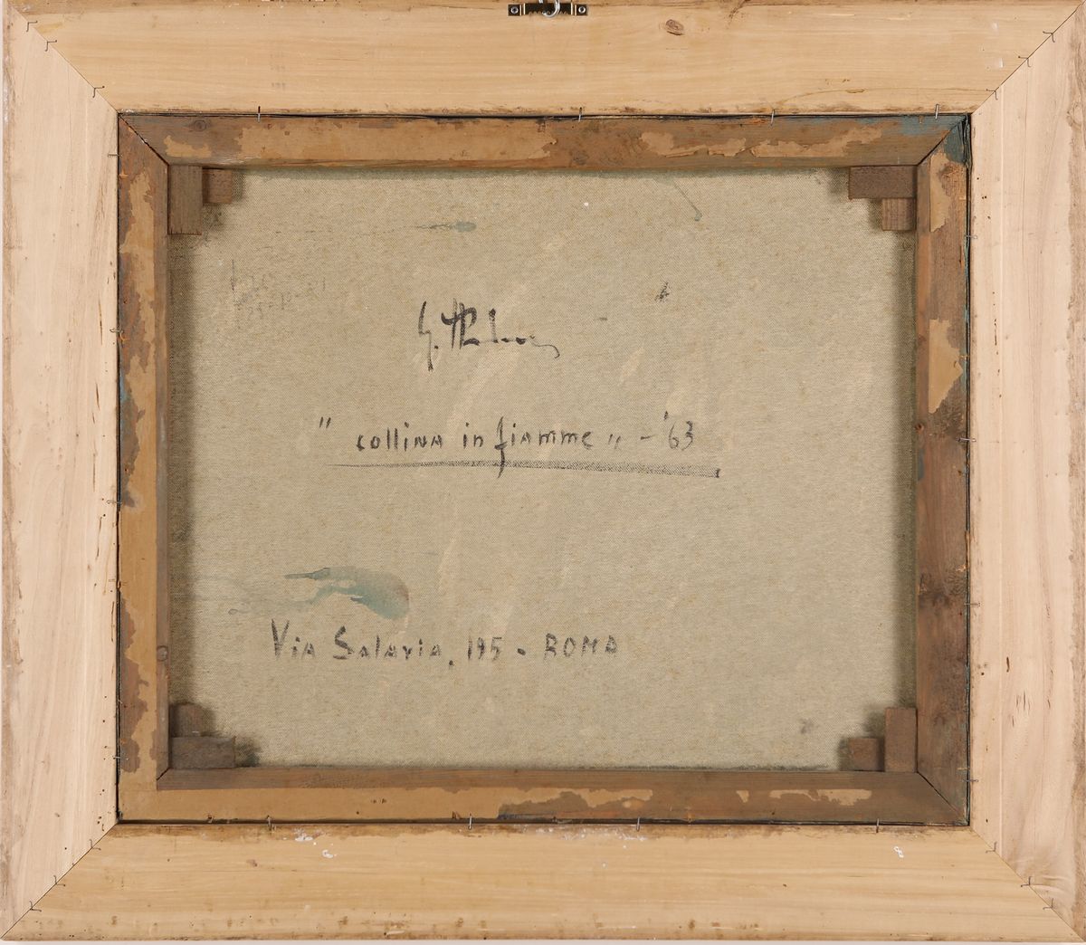 Giovanni Stradone - Collina in Fiamme