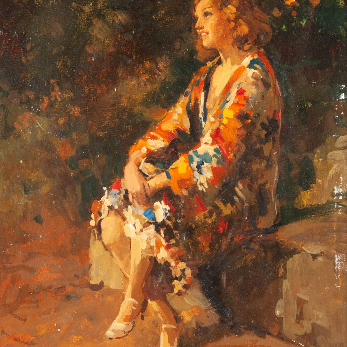 Vincenzo Irolli - Fanciulla Seduta