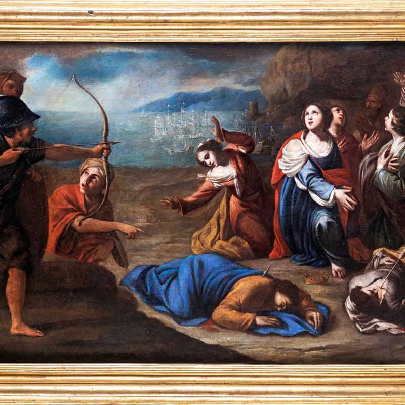 Massimo Stanzione - Martirio di Sant'orsola