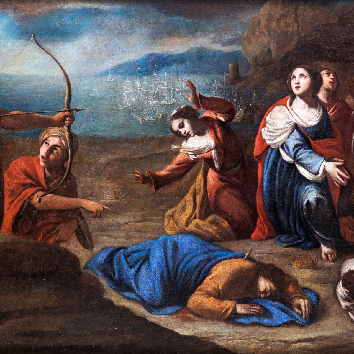 Massimo Stanzione - Martirio di Sant'orsola