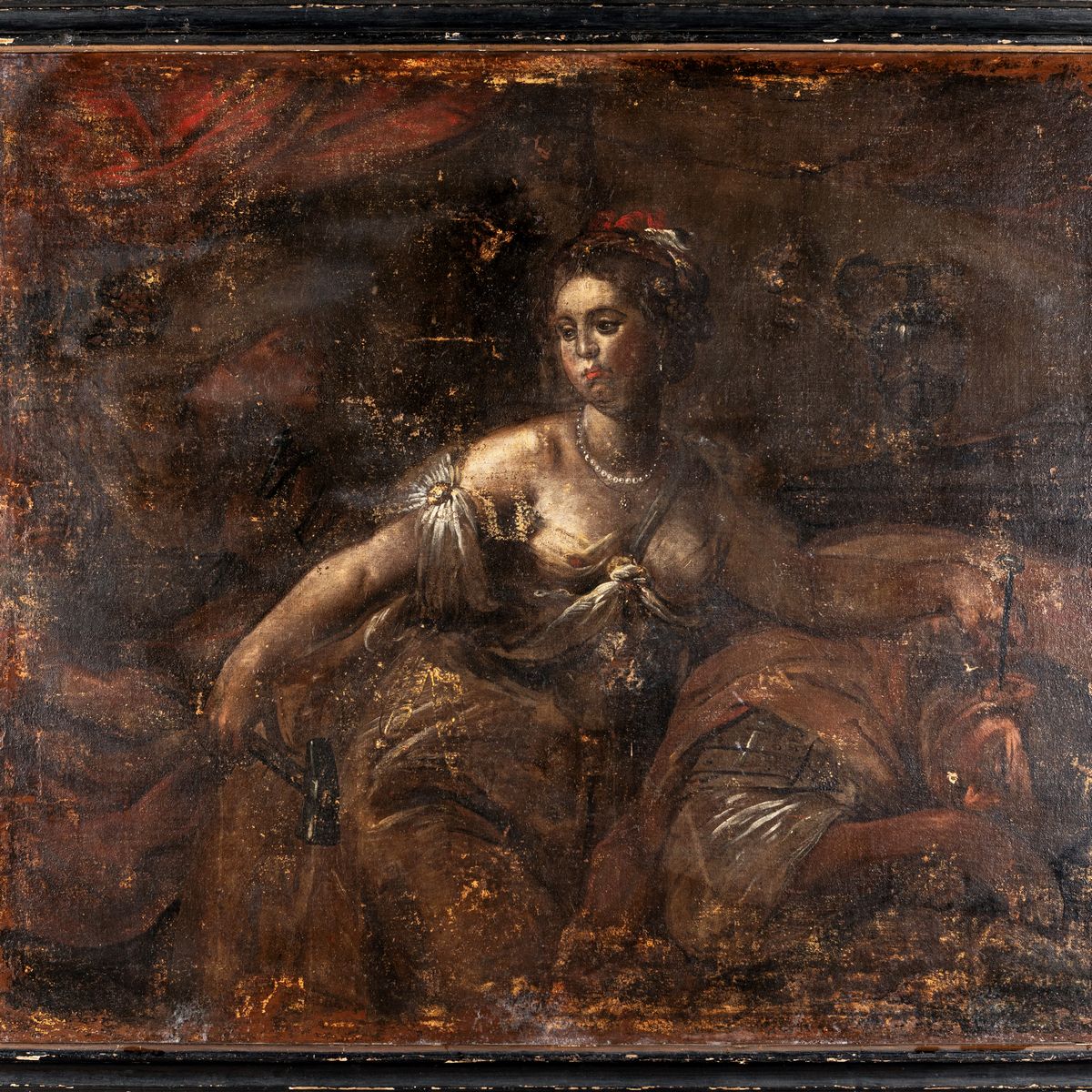 Scuola Italiana del XVI Secolo - Giaele e Sisara; Ester Sviene Dinanzi Ad Assuero