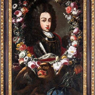 Ritratto con Natura Morta e Aquila