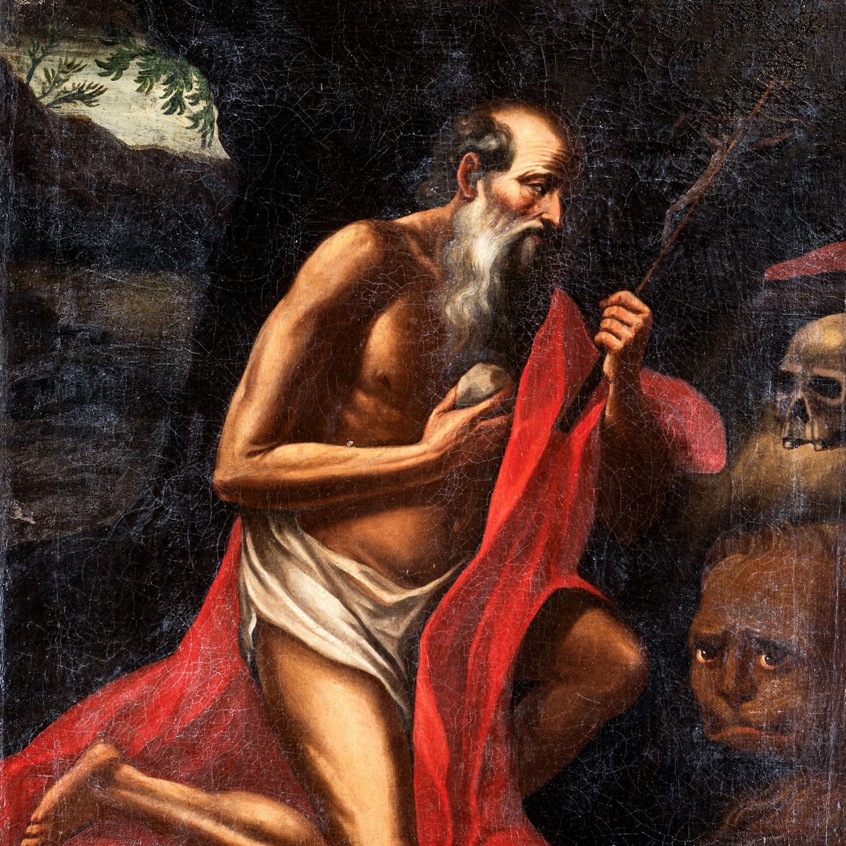 Scuola Italiana del XVIII Secolo - San Girolamo