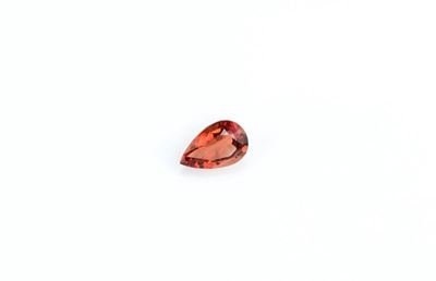 Labradorite Arancione Tagliata a Goccia