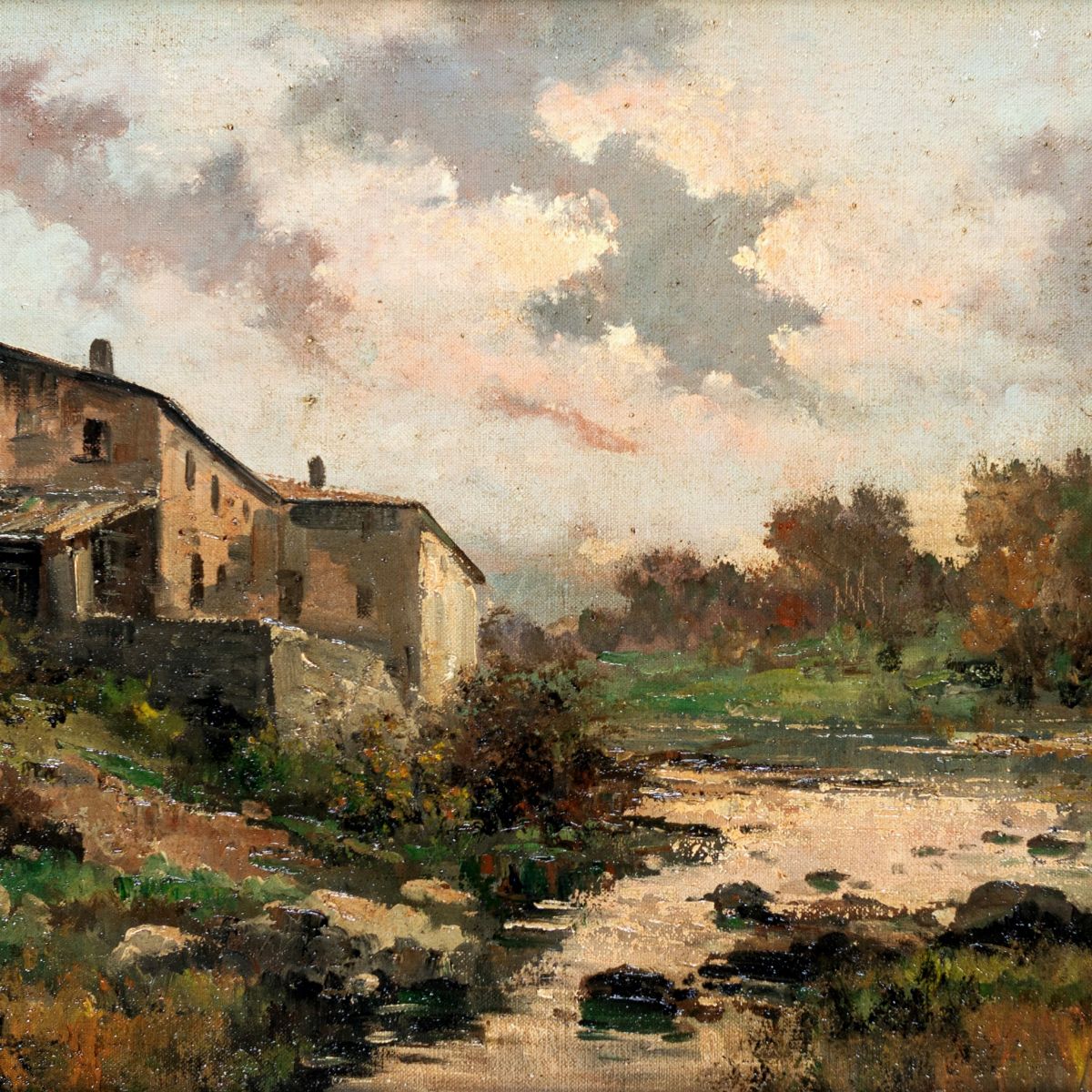 Ercole Magrotti - Paesaggio Lombardo