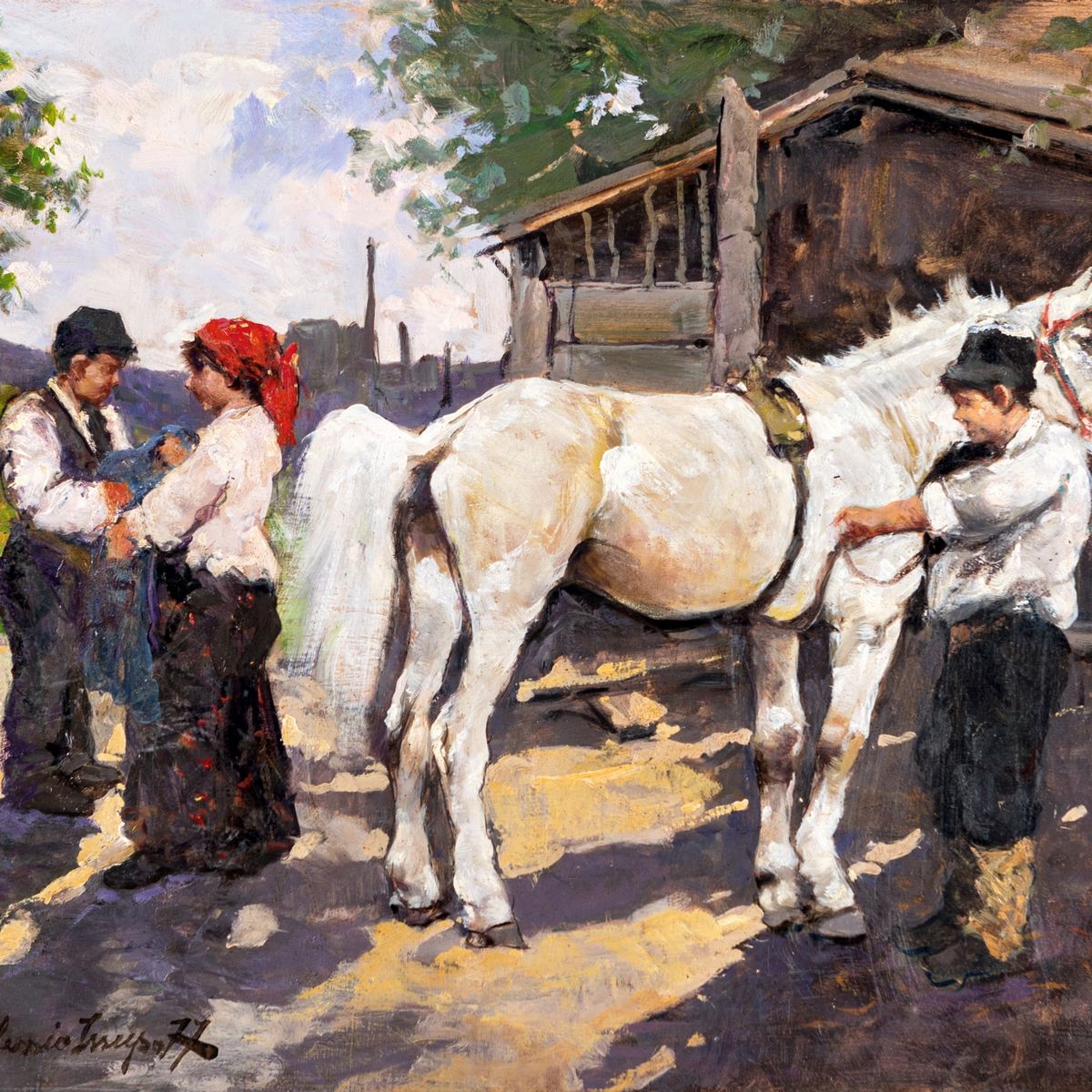 Alessio Issupoff - Personaggi con Cavallo