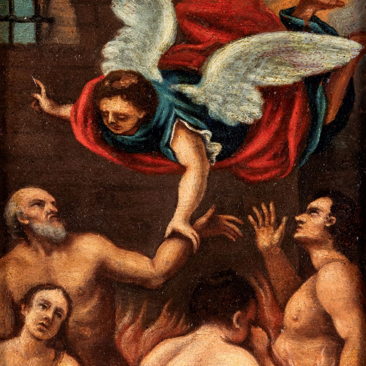 Scuola Bolognese del XVII Secolo - San Michele Arcangelo e i Dannati