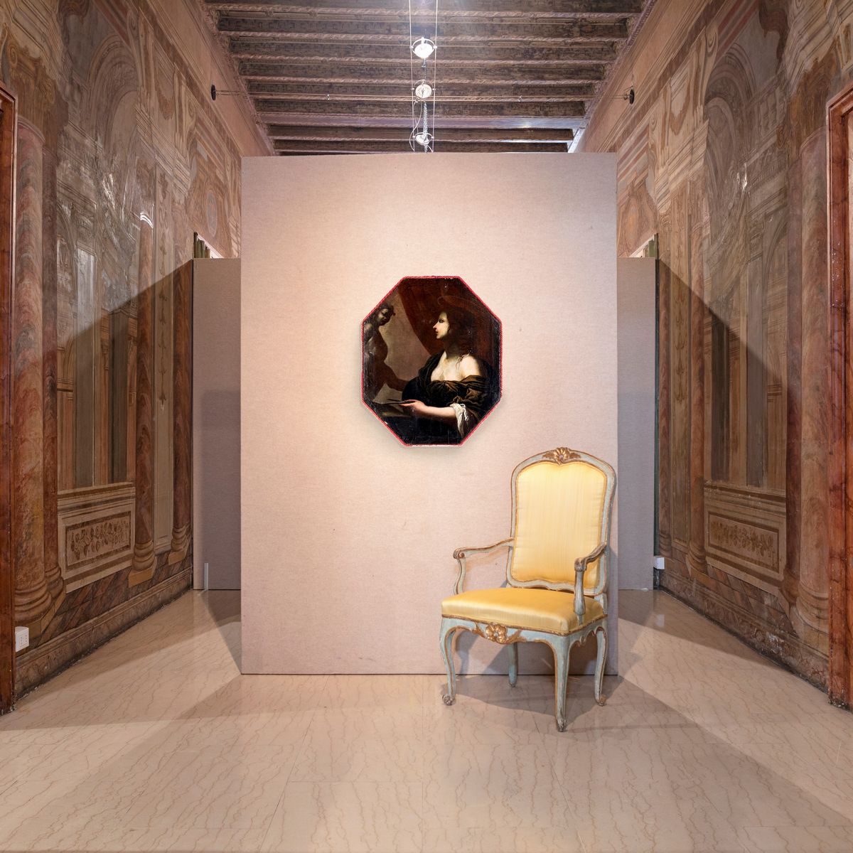 Simone Pignoni (attribuito A) - Allegoria delle Arti