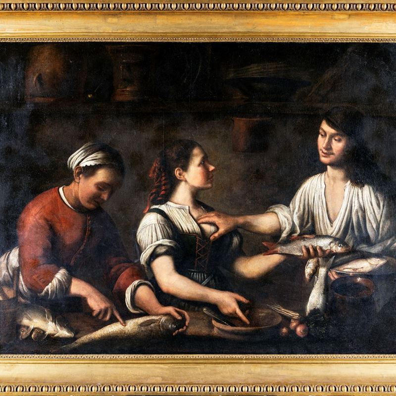 Astolfo Petrazzi - Venditrice di Pesci