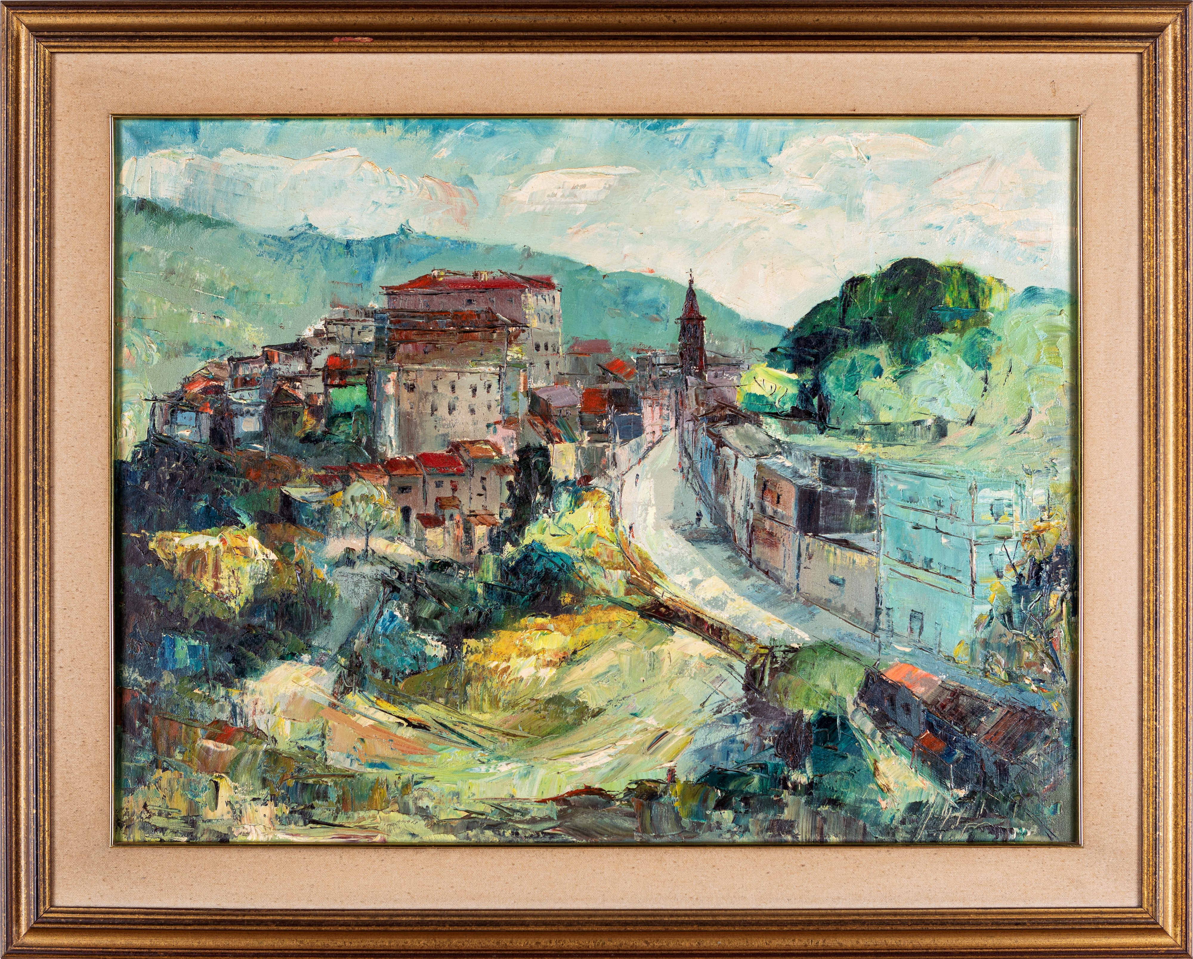 Leonardo M. Hidalgo - Veduta di Frascati